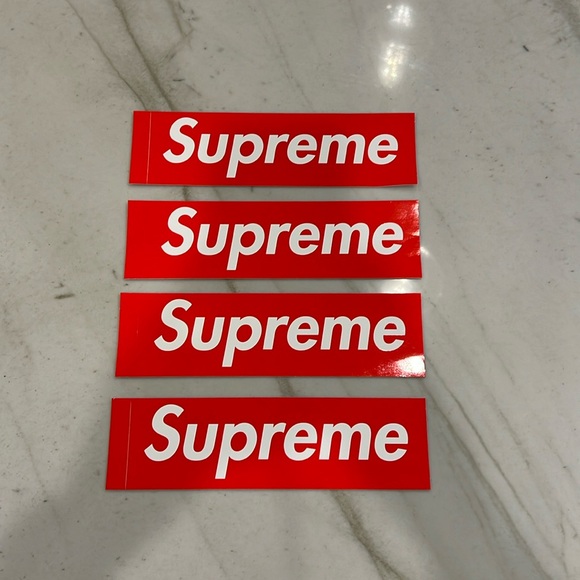 Supreme Other - Supreme stickers (4) - new